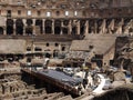 Podium in Colosseum