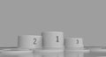 Podium 3D Illustration Royalty Free Stock Photo