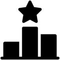 Podium icon, Marathon related vector