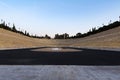 Podium on the Panathenaic Stadium Royalty Free Stock Photo