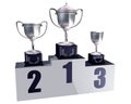 Podium trophies