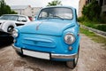 Podol, Ukraine - May 19, 2016: Classic soviet retro city car ZAZ-965 A Zaporozhets, produced at 1962-1969