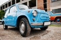 Podol, Ukraine - May 19, 2016: Classic soviet retro city car ZAZ-965 A Zaporozhets, produced at 1962-1969