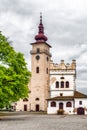 Small town Podolinec in Slovakia Royalty Free Stock Photo