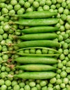 Fresh green peas