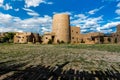 Poeh Cultural Center exterior buildings. Pueblo of Pojoaque in New Mexico Royalty Free Stock Photo