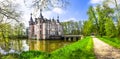 Poeke castle in Belgium