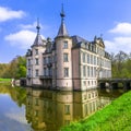 Poeke castle. Belgium