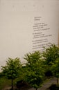 Poem grafitti in PoznaÃâ, Poland.