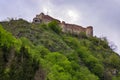 Poenari Fortress is Vlad Tepes castle, prince of medieval Wallachia Royalty Free Stock Photo