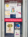 The Poetry Cafe doorway, London