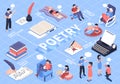 Poetry Isometric Flowchart