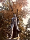 Poetry in Static: A statue of Adam Bernard Mickiewicz in the middle of Odessa, Ukraine