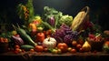 The poetry of vegetables, written in the language of textures and hues