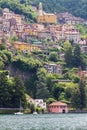 Pognana Lario at Lake Como Royalty Free Stock Photo