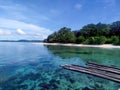 Pogopogo Island, Halmahera Selatan. north Maluku Royalty Free Stock Photo