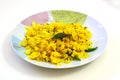 Poha, a popular breakfast item in India