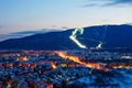 Pohorje And Maribor In Winter, Slovenia Royalty Free Stock Photo