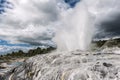 Pohutu and Prince of Wales geysers Royalty Free Stock Photo