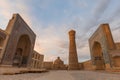 Poi Kalon Mosque and Minaret in Bukhara.