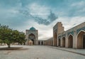 Poi Kalon Mosque and Minaret in Bukhara, Uzbekistan