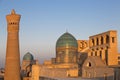 Poi Kalon Mosque and Minaret in Bukhara, Uzbekistan. Royalty Free Stock Photo