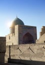 Poi Kalyan Ensemble, the Islamic religious complex in Bukhara, Uzbekistan Royalty Free Stock Photo
