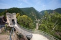 Poienari fortress Royalty Free Stock Photo