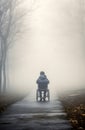 Differently Abled young boy on a wheelchair. Inclusion, respect, equality, dignity and Empowerment. Royalty Free Stock Photo