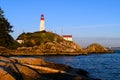 Point Atkinson Lighthouse, West Vancouver, Canada Royalty Free Stock Photo