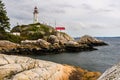 Point Atkinson Lighthouse, West Vancouver, Canada Royalty Free Stock Photo