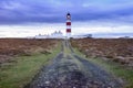 Point of Ayre Lighthouse on the Isle of Man