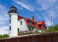 Point Betsie LIght Royalty Free Stock Photo
