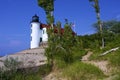 Point Betsie Light  810046 Royalty Free Stock Photo