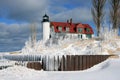 Point Betsie Lighthouse Royalty Free Stock Photo