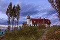 Point Betsie Lighthouse at Dusk