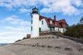 Point Betsie Lighthouse, Frankfort Michigan Royalty Free Stock Photo