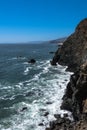Point Bonita coast, California Royalty Free Stock Photo