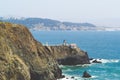 Point Bonita Lighthouse, San Fransisco, California Royalty Free Stock Photo