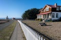 Point Cabrillo lighthouse and lighthouse keeper home