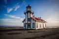 Point Cabrillo Lighthouse Royalty Free Stock Photo