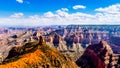 Point Imperial at the North Rim of the Grand Canyon Royalty Free Stock Photo