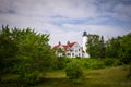 Michigan Lake Superior Historic Lighthouse Royalty Free Stock Photo