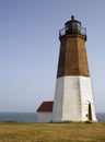 Point Judith Lighthouse Royalty Free Stock Photo