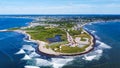 Point Judith Lighthouse and Coast Guard Station, Narragansett, Rhode Island