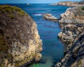 Point Lobos State Park ocean view Royalty Free Stock Photo