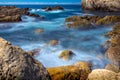 Point Lobos State Park ocean view Royalty Free Stock Photo