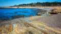 Point Lobos State Park ocean view Royalty Free Stock Photo