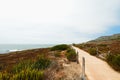 Point loop trail located near Sunset Cliffs, San Diego. Royalty Free Stock Photo