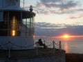 Point Lynas Lighthouse at Sunset